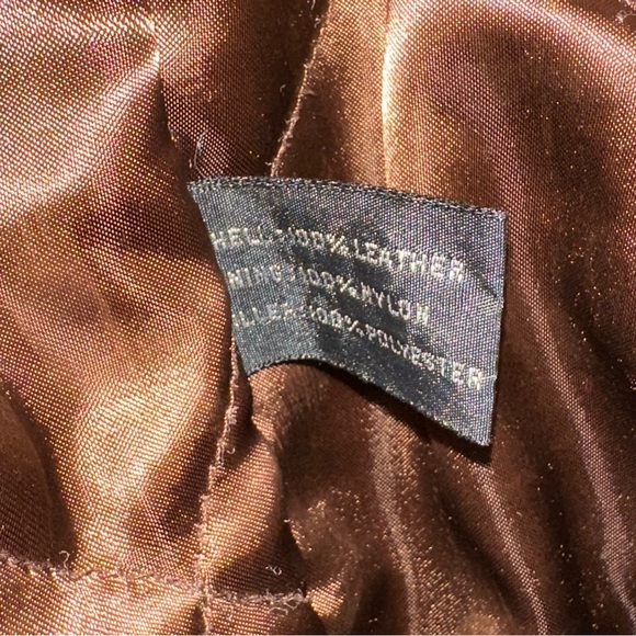 SOLD 💕Vintage Rage Distressed Leather Bomber Jacket - Picture 7 of 13